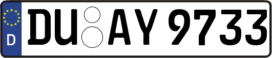 DU-AY9733