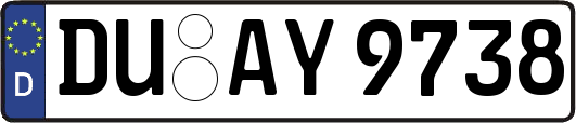 DU-AY9738