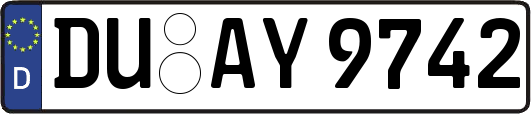 DU-AY9742