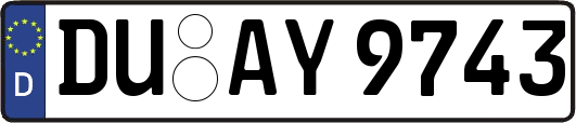 DU-AY9743