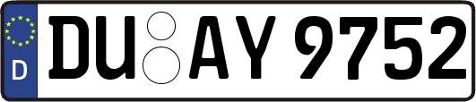 DU-AY9752