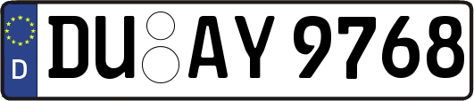 DU-AY9768