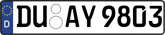 DU-AY9803