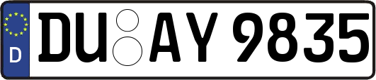 DU-AY9835