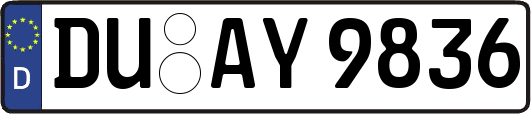 DU-AY9836