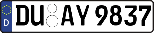 DU-AY9837