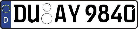 DU-AY9840