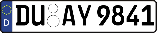 DU-AY9841