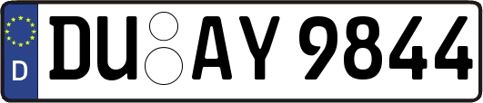 DU-AY9844