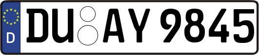 DU-AY9845