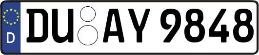 DU-AY9848