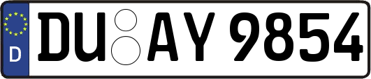 DU-AY9854