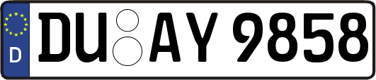 DU-AY9858