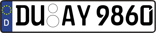 DU-AY9860