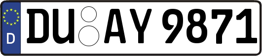DU-AY9871