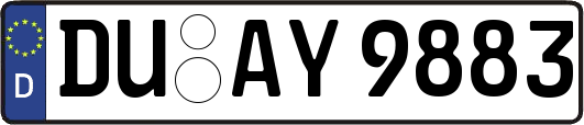 DU-AY9883