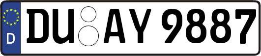 DU-AY9887