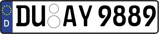 DU-AY9889