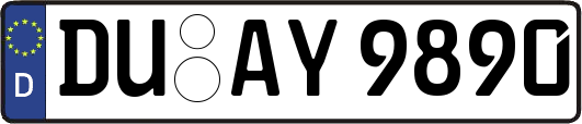 DU-AY9890