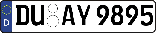 DU-AY9895