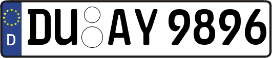 DU-AY9896