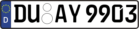 DU-AY9903