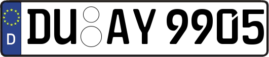DU-AY9905