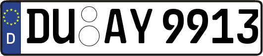 DU-AY9913