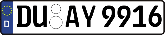 DU-AY9916