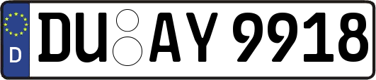 DU-AY9918