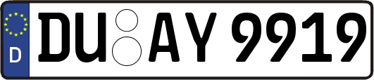 DU-AY9919