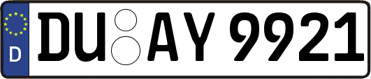 DU-AY9921