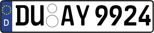 DU-AY9924