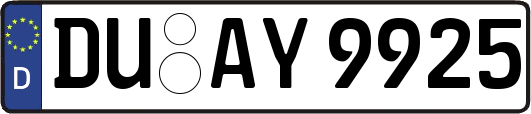 DU-AY9925