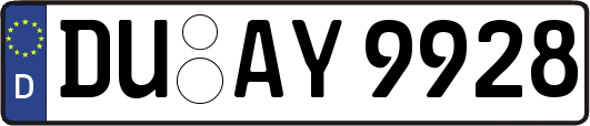 DU-AY9928