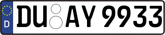 DU-AY9933