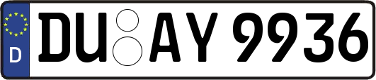 DU-AY9936