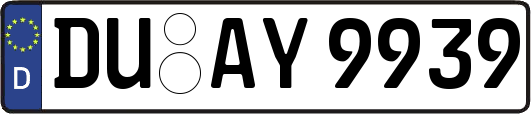 DU-AY9939