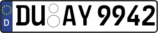 DU-AY9942