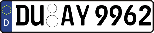 DU-AY9962