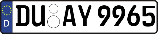 DU-AY9965