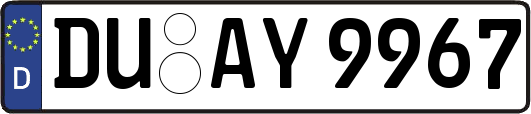 DU-AY9967