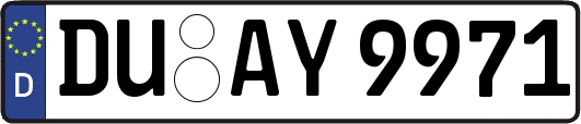 DU-AY9971