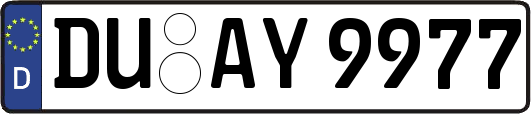 DU-AY9977