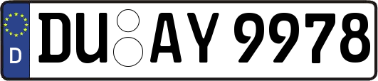 DU-AY9978