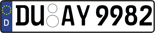 DU-AY9982