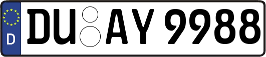DU-AY9988