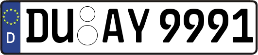 DU-AY9991