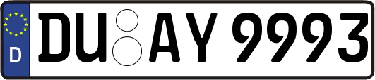 DU-AY9993