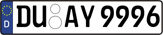 DU-AY9996